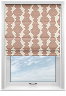 Construct, Melon - Roman Blind